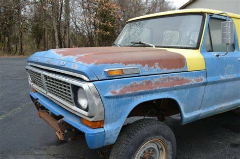1970 Ford F250 4x4 4 Door Solid Truck For Sale