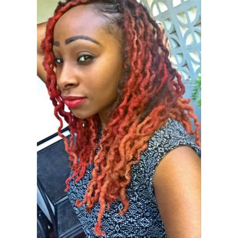 Dyed Dreads Red Orange And Pink Red Dreadlocks Dyed Dreads Women