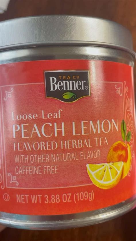 Peach Lemon Tea Lemon Tea Tea Flavored Tea