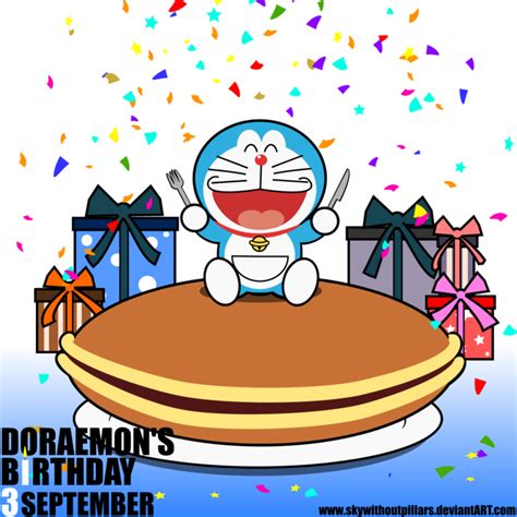 Download Doraemon Birthday Png Happy Birthday Doraemon 3 September