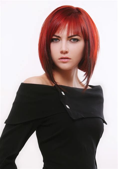 Long pixie bob with side bangs. Medium Hair Styles - Hairstyle Blog