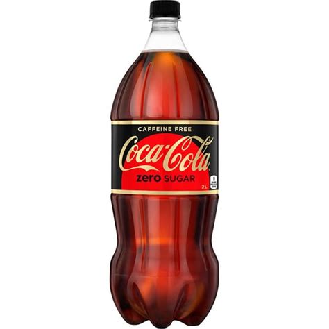 Coca Cola Zero Sugar Caffeine Free Soda Soft Drink 2 L Delivery Or