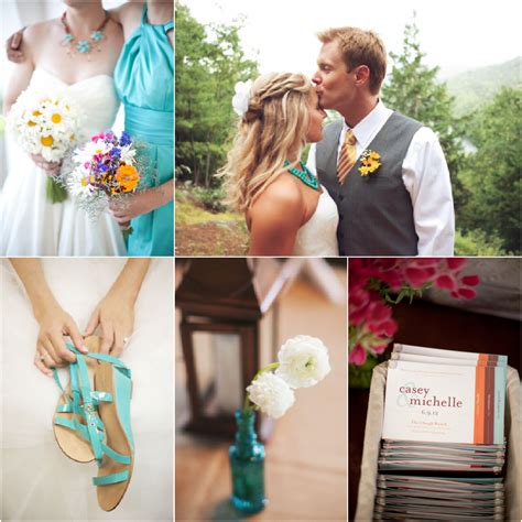 Turquoise Wedding Ideas Rustic Wedding Chic