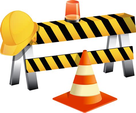 Download Clip Art Vector Flagger Working On Road Construction Road