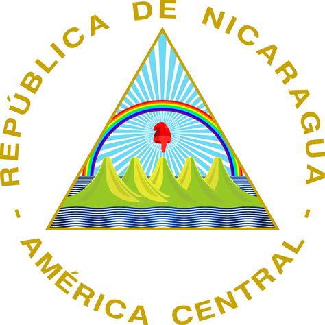 The Official Emblem Of The Nicaragua