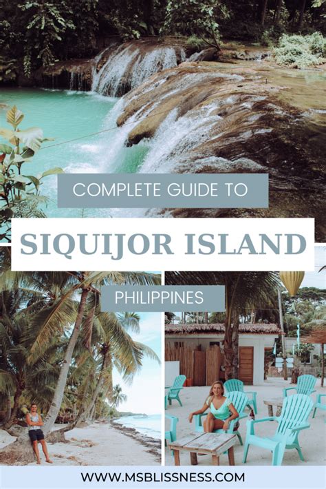 Siquijor Itinerary How To Explore The Island Of Fire Ms Blissness In 2020 Travel