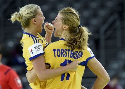 Swedish Players Linnea Torstenson R Nathalia Editorial Stock Photo