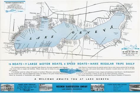Map Of Lake Geneva Map Or Atlas Wisconsin Historical Society Lake