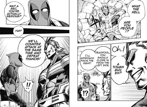 All Might Runs The Marvel Gauntlet Battles Comic Vine