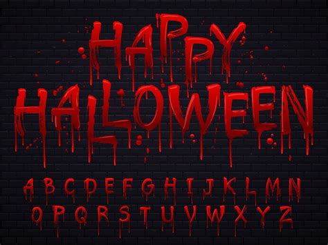 Creepy Font Examples To Use On Halloween Themed Designs Creepy Font Images