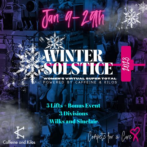 Winter Solstice 2023 Powered By Competition Corner ® Official Site