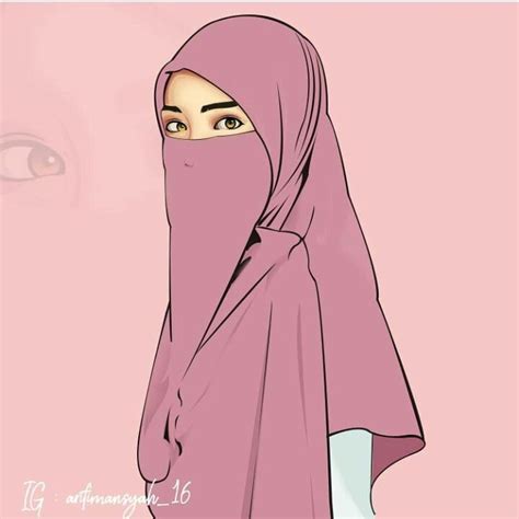 Kita bisa memadukan gaya fashion terbaru dengan kombinasi. Muslimah Berhijab Gambar Kartun Muslimah Terbaru 2020 - tourolouco