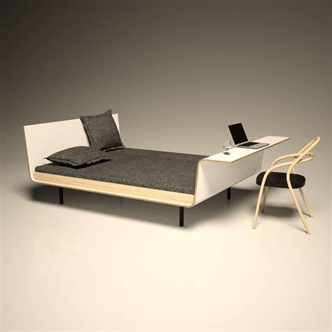 Somnia Combines A Bed With A Desk To Work From Home Hybrid Beds