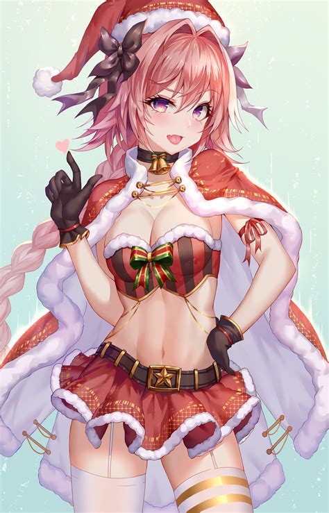 Safebooru 1girl O Aaeru Astolfo Fate Bangs Bell Belt Black Choker