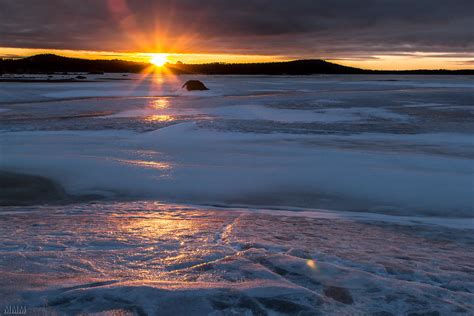 Michaelpocketlist Sunrise In Inari Lapland Finland Photo By Manuel