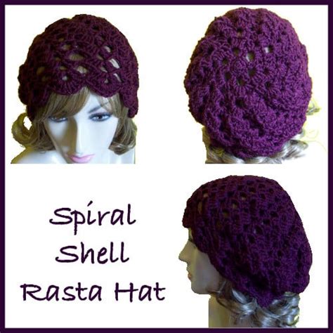 Spiral Shell Rasta Hat ~ Free Crochet Pattern