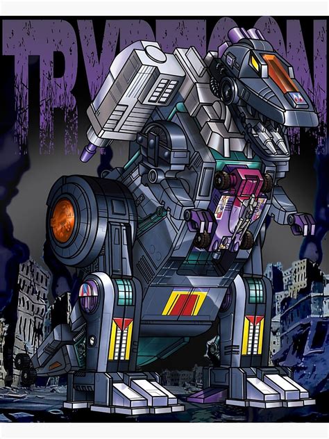 Trypticon Poster By Ragingnin77 Redbubble