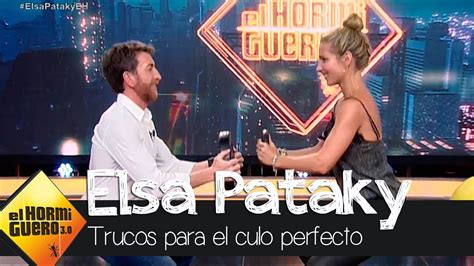 Elsa Pataky Nos Enseña Cómo Tener Un Buen Culito Respingón El Hormiguero 30 Youtube