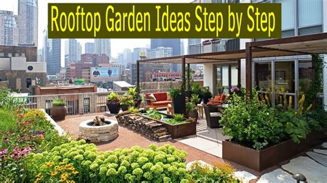 Roof Garden Ideas For Home Home Garden Rooftop Rooftop Garden Ideas