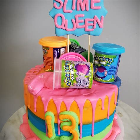 Slime Cake Slime Cake Cake Bake Shop