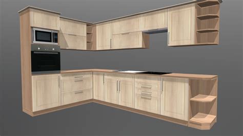 Kitchen Cabinet 1 Download Free 3d Model By Msbutor Butortervezo