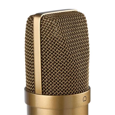 Mic 900g Usb Condenser Microphone Cardioid Studio Gold Gold Gold