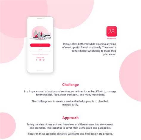 'dokidoki postbox' is the best way of meeting your new friends. Meet Friends app - UX/UI Case Study on Behance
