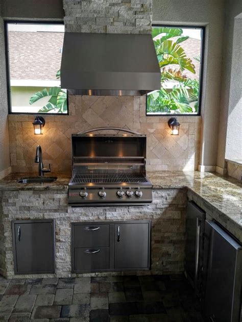 Therefore, we studied a plethora of youtube videos and read articles. Creative Outdoor Kitchens BackSplash - Creative Outdoor ...