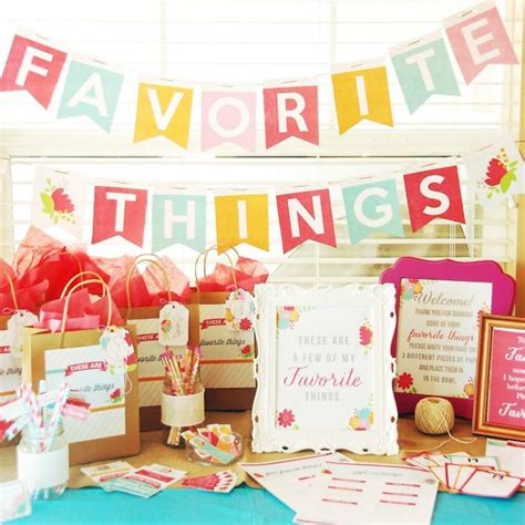 Favorite Things T Exchange Party Favorite Things Party T Ideas