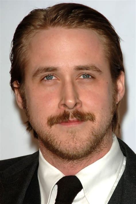 Ryan Gosling Before And After Ryan Gosling Mustache Men Famous Mustaches