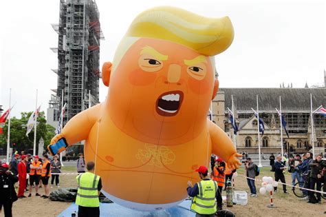 Protesters Want To Fly ‘baby Trump Balloon During The Presidents