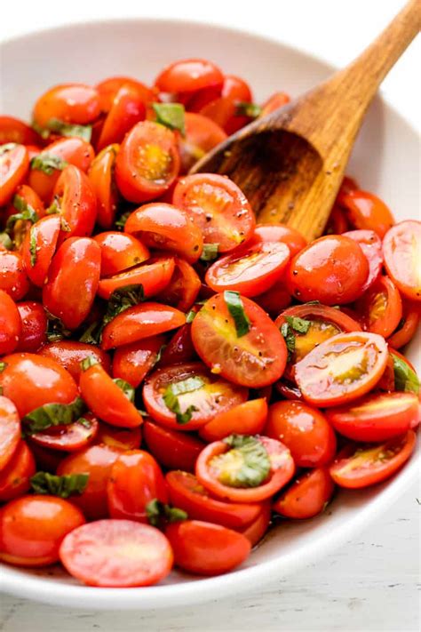 Healthy Balsamic Tomato Salad
