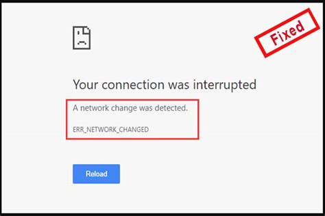 How To Fix Err Network Changed Error On Google Chrome