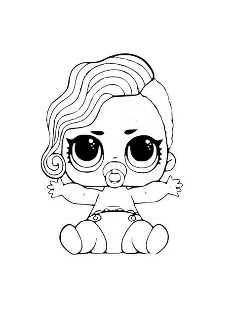 Baby Lol Surprise Coloring Pages