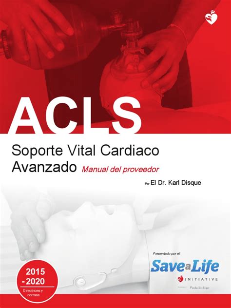Acls Handbookenes Reanimación Cardiopulmonar Paro Cardíaco