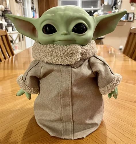 Star Wars Mandalorian The Child 11 Plush Baby Yoda Grogu Doll Mattel