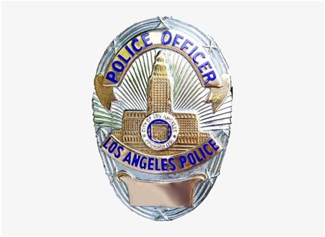 Lapd Police Officer Badge Los Angeles Police Department Law