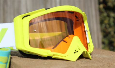 Flowvision® Rythemsection™ Motocross Lens Orange Clear Flow Vision