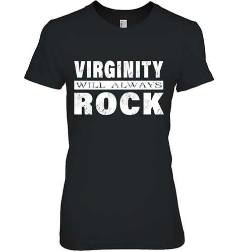 Cool Funny Vintage Virginity Will Always Rock No Sex