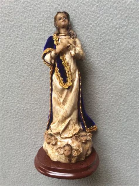 Our Lady Of Immaculate Conception Priests Altar Chamber Figurine Statue Doll 5500 Picclick