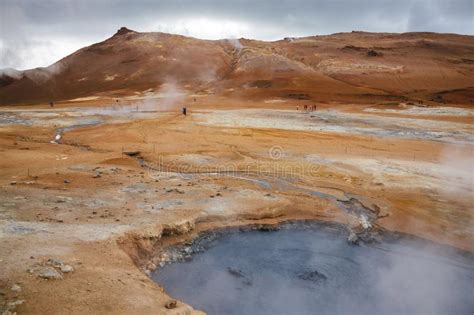 887 Boiling Mud Namafjall Geothermal Area Hverir Photos Free
