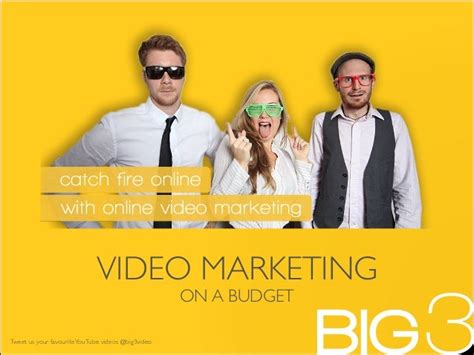 how to create a successful and low budget video marketing strategy by big3 video agency