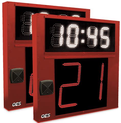 Shot Clock With Game Time Shots 14g7 Oes Scoreboards