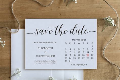 Choose from hundreds of gorgeous designs, from elegant to rustic. Save the Date, Printable Save the Date Wedding template