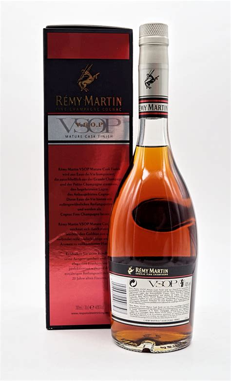 Remy Martin Vsop Mature Cask Finish Cognac Fine Champagne
