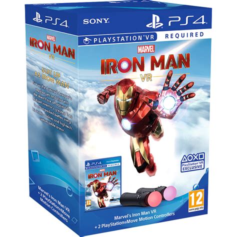 Buy Marvels Iron Man Vr Playstation Move Bundle On Playstation 4 Game