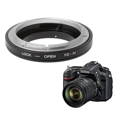 fd ai mount adapter ring for canon fd lens to nikon f d7100 d600 d3200 d800 lens adapter