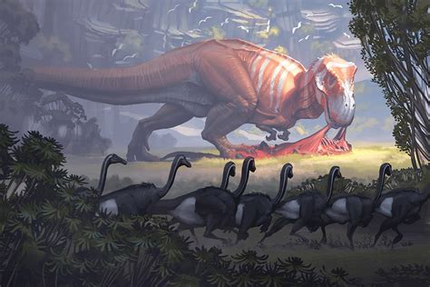 The Artists Who Paint Dinosaurs The Atlantic