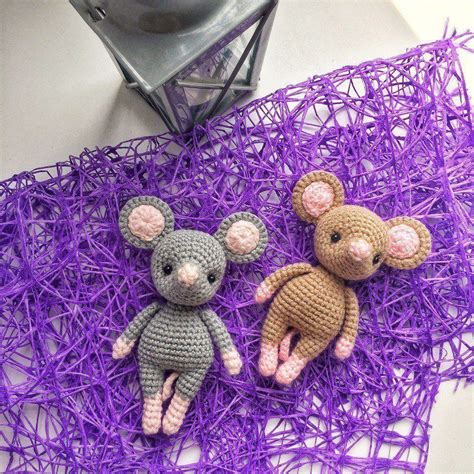 Crochet Mouse Amigurumi Pattern Amiguroom Toys