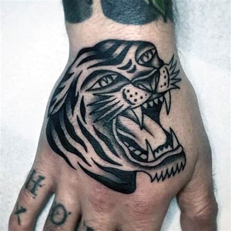 See more ideas about traditional tattoo, tattoos, hand tattoos. 60 Traditional Hand Tattoo Designs For Men - Retro Ideas